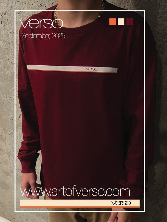 MAROON LONGSLEEVE